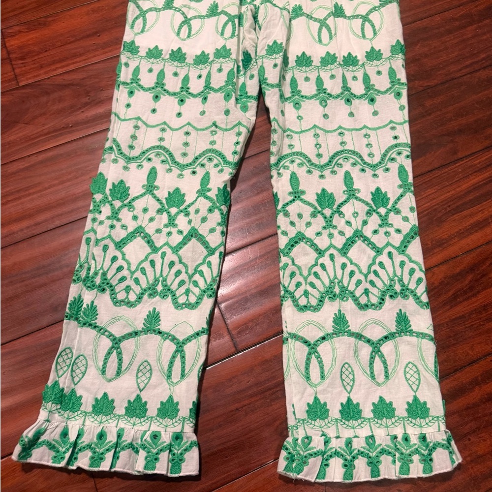 Never Fully Dressed Vibrant Green Patterned Jumps… - image 6